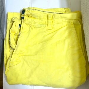 Nautica Yellow Shorts 33 waist
